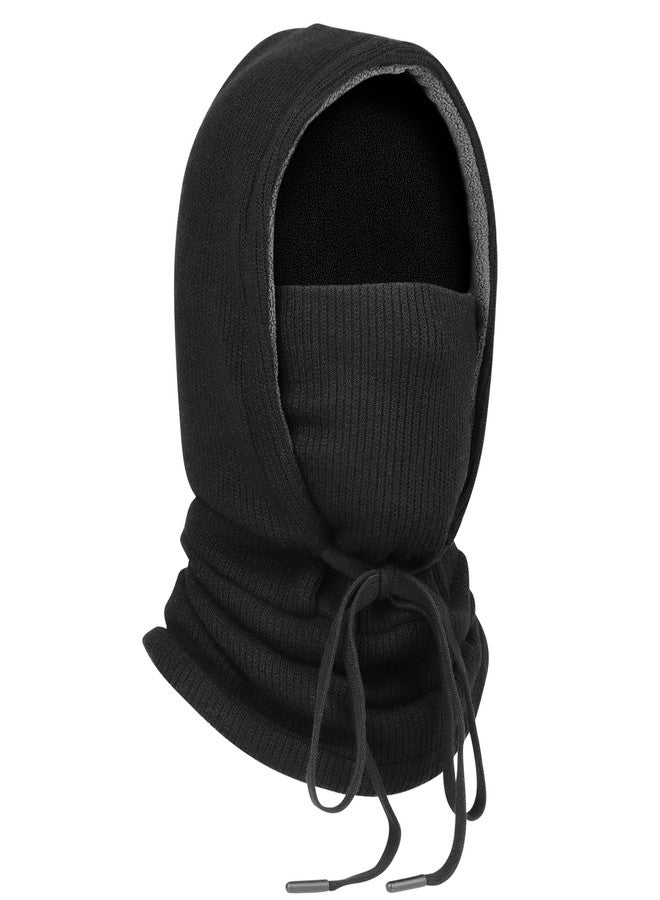 HASAGEI Ski Mask Women Balaclavas Hat Snow Skull Cap Black - Image 1